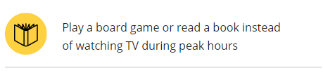 Juega un juego de mesa o lee un libro en lugar de ver la televisión durante las horas pico