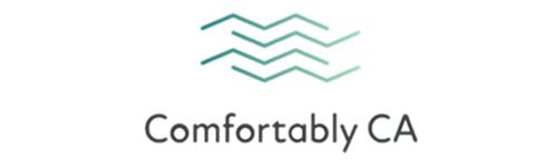 comfortably ca logo